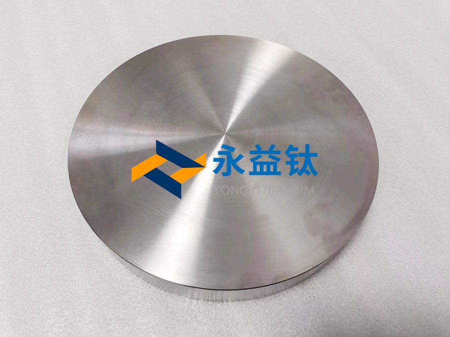 定制航空化工用纯钛饼 TC4钛棒 钛法兰 材质保障 批量价优